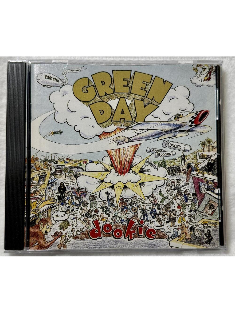 Green Day Dookie CD 1994 Reprise 45529-2 Punk Rock Yellow Disc - All By Myself